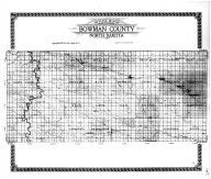Bowman County Outline Map, Bowman County 1917